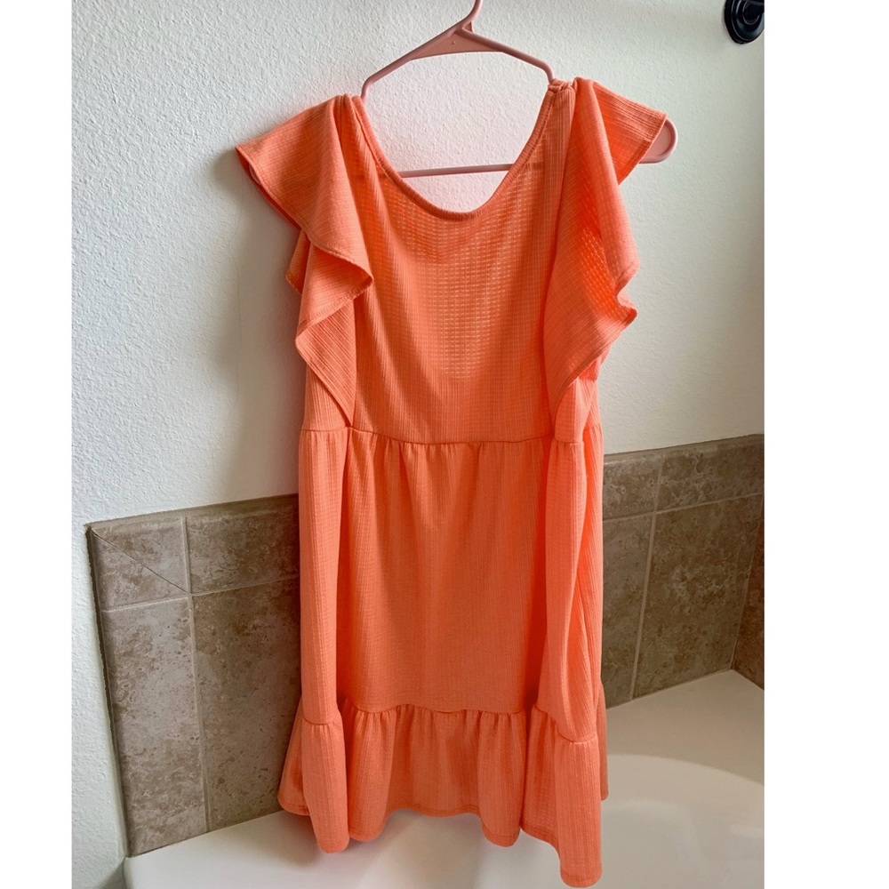 Orange Size Large Dress